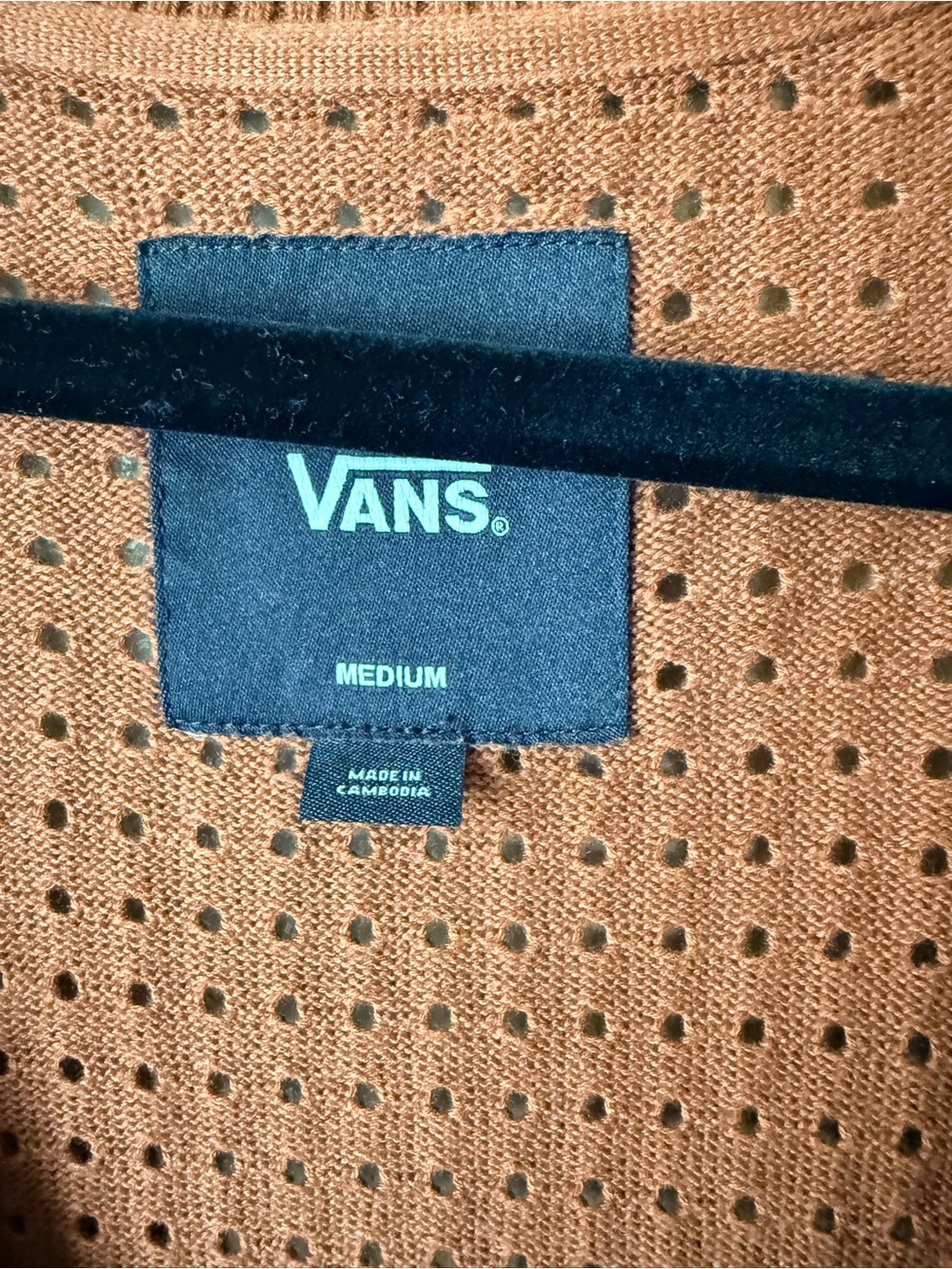 Vans Rust Knit Button-Up Cardigan - Picture 2 of 7